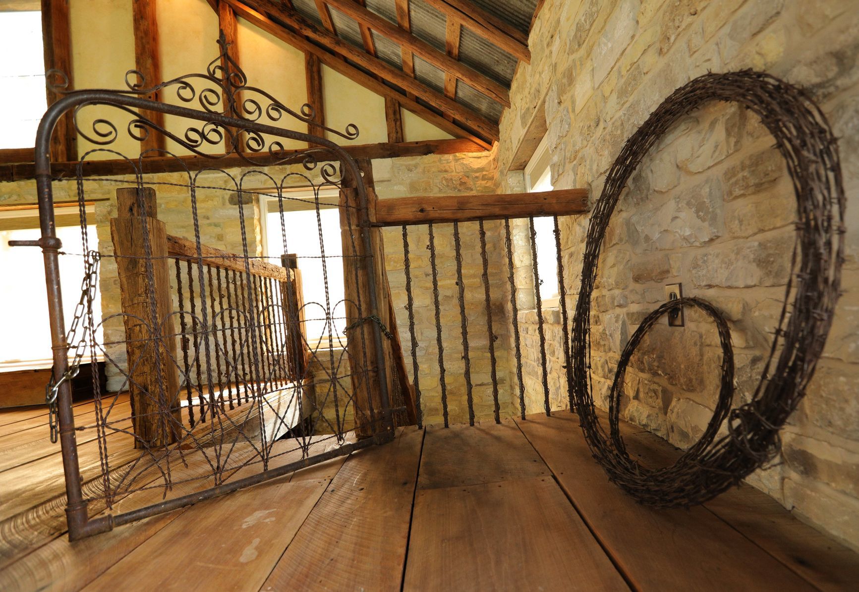 At home: Ron Brown's Franklin County ranch